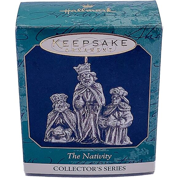 1999 Hallmark Keepsake The Nativity #2 Collector's Series Miniature Ornament - Picture 1 of 5